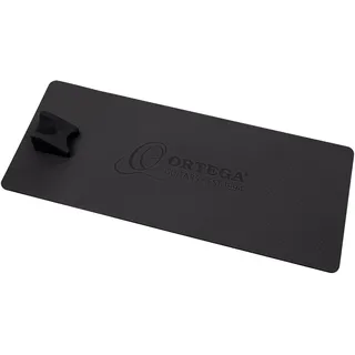 Ortega Instrument Work Mat - Rutschfeste Matte mit Halsstütze, OIWM | Matte zum Unterlegen, Schaumstoff Schwarz, 103cm x 43,5cm