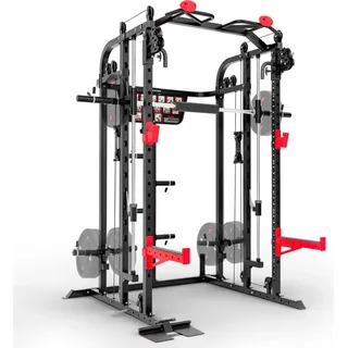 Sportstech SXM150 Smith Machine für Zuhause schwarz
