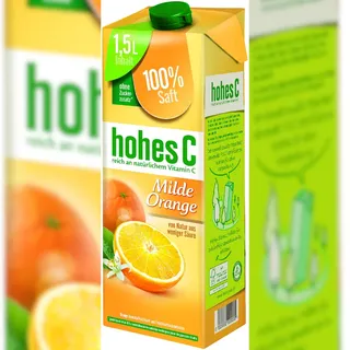 Hohes C Fruchtsaft Milde Orange (1,5 l)