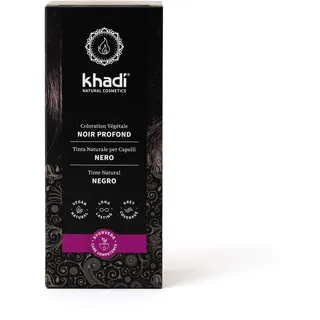 Khadi Pflanzenhaarfarbe schwarz 100 g