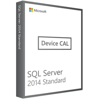Microsoft SQL Server 2014 | 25 Device CALs | Blitzversand