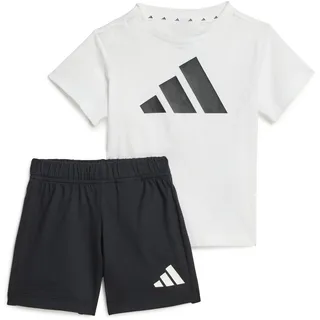 adidas ESSENTIALS T-shirt Set white/black, (001A) 86