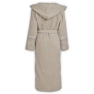 PiP Studio Bademantel Soft Zellige Bathrobe Khaki Xxl Khaki 100% Cotton, terry, 450 GSM, Bademantel Damen und Herren Morgenmantel Frottee