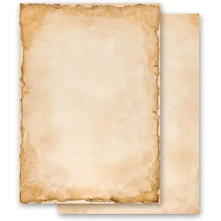 100 Blatt Briefpapier Motivpapier VINTAGE - DIN A5 Format - Paper-Media