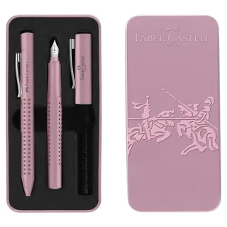 Faber-Castell Füller M/Kuli Set Grip 2010 rose shadows