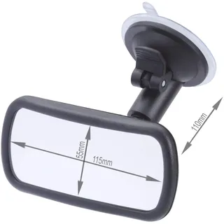 PRO PLUS Panorama Ruckspiegel mit Flexarm und Saugnapf