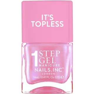 Nails Inc Topless Addison schillderndes Pink 14 ml