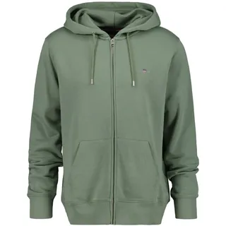 GANT Herren Sweatjacke REGULAR SHIELD FULL ZIP HOODIE,