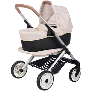 Smoby Maxi-Cosi Puppenwagen 3-in-1 Herzen Beige