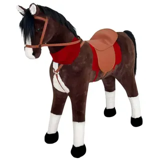 BESTTOY - Plüschpferd zum Reiten