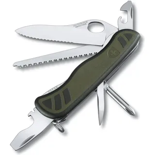 Victorinox Schweizer Soldatenmesser 08 grün/schwarz (08461MWCH)