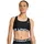 Armour HeatGear Armour Mid Support Sport-BH Damen 001 black/white XS