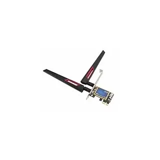 7260AC WLAN Karte, Dualband Wireless Netzwerkkarte mit Bluetooth, 1200 Mbit/s PCIe X1 Adapter mit 10 DBi Dual Antenne für PC