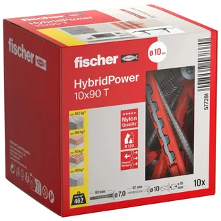 Fischer HybridPower Dübelset 90 mm 10 Stück