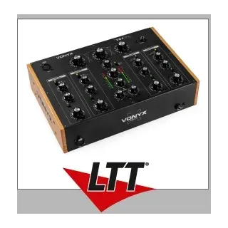 Vonyx VDJ270 4-Kanal-DJ-Rotary-Mixer