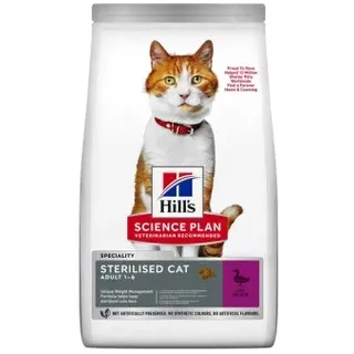 Hill's Sterilised Cat Adult mit Ente 3 kg