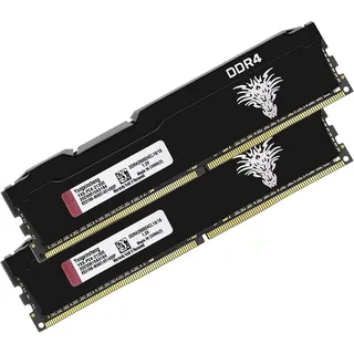 Yongxinsheng DDR4 2666MHz 32GB Kit (16GBx2) Desktop RAM PC4-21300 UDIMM Non-ECC Unbuffered 1.2V 288-Pin CL19 PC Computer Memory Upgrade Module Arbeitsspeicher