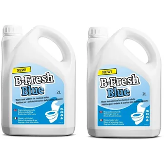 2 Stück – Flüssigflüssigkeit B-Fresh Blue Thetford 2 Liter – beseitigt aktive Gerüche – ideal für tragbare WCs und Wohnmobile
