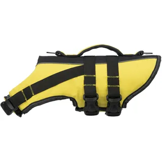 Trixie Schwimmweste S: 35 cm, gelb – schwarz