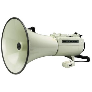 Monacor TM-45 Megaphon mit Handmikrofon, integrierte Sounds