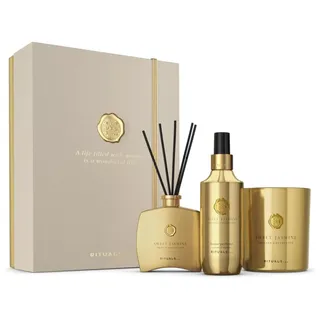 RITUALS Geschenkset Sweet Jasmine Large – luxuriöse Raumdüfte aus der Private Collection – Aromatherapie-Geschenkbox mit Raumparfüm, Duftkerze und Duftstäbchen