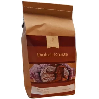 Dinkelkruste Brot Backmischung 1kg Dinkelbrot Krustenbrot Familienbrot backen