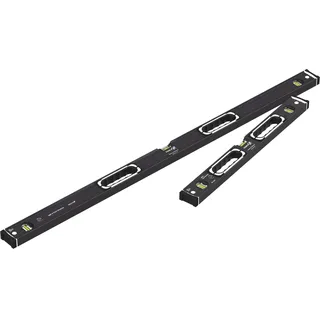 Stabila Wasserwaagen-Set 196-2 Dark Shadow, 2-teilig 61/122cm 20053