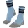 Merinowolle Trekkingsocken Damen 6253 arctic sky 39-40