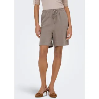 Only ONLSIESTA MW PULL-UP LIN BL Shorts Braun XS