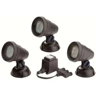 OASE Teichleuchte Oase Lunaqua Classic LED Set 3, Teichbeleuchtung schwarz