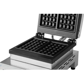 Royal Catering Waffeleisen Waffeleisen Silber