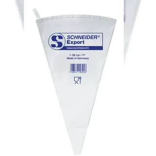 Schneider - Spritzbeutel 1-28 cm - Export, Druck "Schneider": Blau