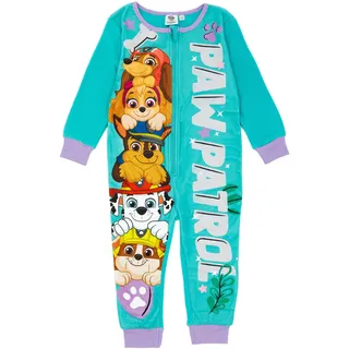 PAW PATROL Mädchen Onesie in Blau | Tauche EIN in die Abenteuer bequemen Nachtwäsche | Perfekt für kleine Entdecker | Entworfen - 3-4 Jahre