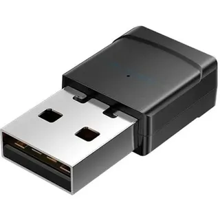 USB-A-Adapter – WLAN-Adapter mit 433 Mbit/s, Schwarz, USB-A-Anschluss, ideal zur Verbesserung der Wireless-Konnektivität auf Geräten.