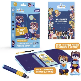 edurino gmbh EDURINO Doppelstarterset Luca – Logisches Denken & Coding Digitale Medien verstehen