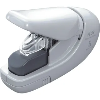 Plus Japan Klammerloses Heftgerät weiß,