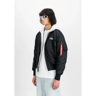 Alpha Industries MA-1 D-Tec SE Jacke Black/White M 