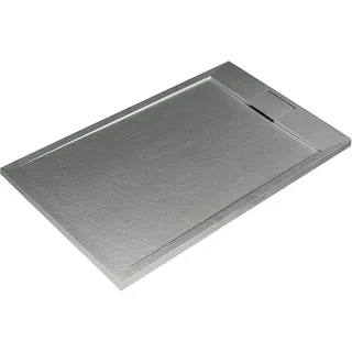 Ideal Standard Ultra Flat S Rechteck-Duschwanne 120 x 90 cm Mineralguss Quarzgrau (T5221FS)