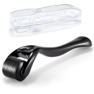 Derma-Roller 1.0 mm Bartroller Bartwuchs Narbenroller Microneedling Roller De...