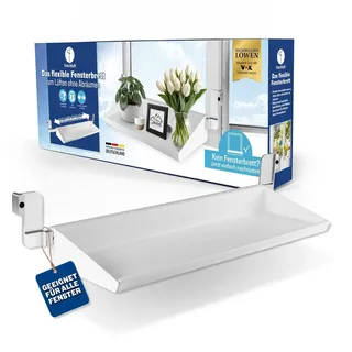 frischluft fensterbrett Fensterbank flexibel 55–86 cm für Fensterbreite 65–107 cm bis 5 kg