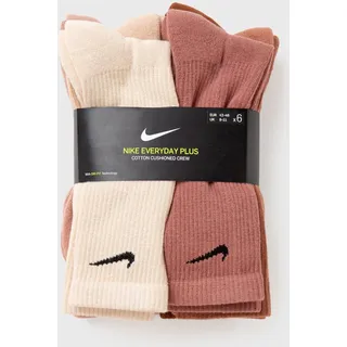 Nike Everyday Plus Cushioned Crew-Trainingssocken 6er Pack Multi-Color 42-46