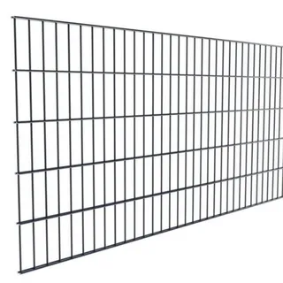 FA-Bausysteme Doppelstabmattenzaun 250 x 83 cm Anthrazit