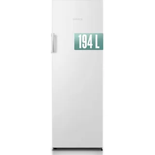 Heinrich ́s Gefrierschrank 194 Liter HGS 3093, 169 cm hoch, 55 cm breit, NoFrost, AirFlow Technologie, Freezer, LED Display 5x Gefrierschublade weiß