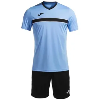Joma Victory Kurzarm-set - Light Blue / Black - M