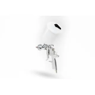 Schneider Airsystems Farbspritzpistole FSP-FP-HTE2-1,8 mit 0,6 l Fließbecher