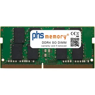 PHS-ELECTRONIC PHS-memory RAM passend für Lenovo ThinkPad T15p Gen 2 (21A7) DDR4 SO DIMM 3200MHz PC4-25600-S (SP391951)