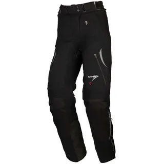 Modeka Takuya Damen Motorrad Textilhose, schwarz Größe 50