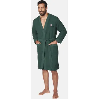 Jan Vanderstorm Bademantel ARETTI" dunkelgrün- 56/58