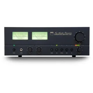 NAD C3030 Integrierter Stereo-Verstärker – 50W x 2 digitaler Hybrid-Verstärker mit PCM5242 DAC, MM Phono Stage, HDMI eARC, Bluetooth aptX HD und Dual-VU-Messgeräten
