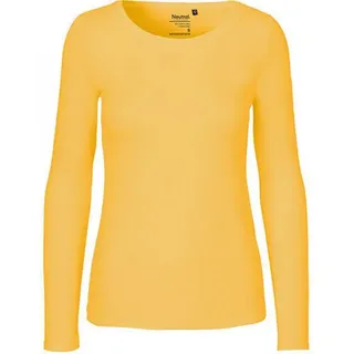kompatible Ware Neutral - Damen Longsleeve/Yellow, S
